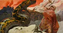 Jormungandr la serpiente de Midgar