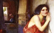 Píramo y Tisbe de Waterhouse