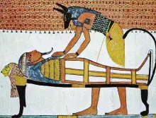 El dios Anubis en la mitología egipcia