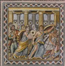 Aquiles en la isla de Esciros