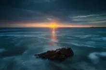 Nereo, el anciano del mar, en la mitología griega