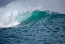 Nereo, el anciano del mar, en la mitología griega