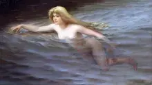 Ninfa de las aguas por Falero