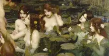 Ninfas en la mitología griega