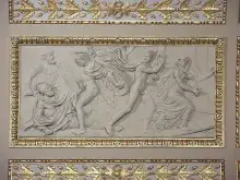 Orestes roba la estatua de Artemisa junto a Ifigenia