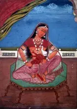 Parvati y Ganesha