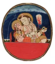 Parvati y Shiva