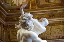 El rapto de Proserpina por Plutón obra de Bernini