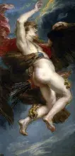 Rapto de Ganimedes por Zeus de Rubens