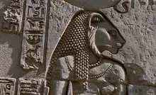 Relieve de la diosa egipcia Sekhmet