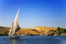El dios Shu, dios del aire del antiguo Egipto