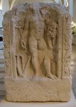Estela romana con Teutates asociado al dios Marte