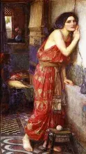 Píramo y Tisbe de Waterhouse