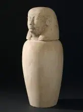 Vasos canopos del antiguo Egipto