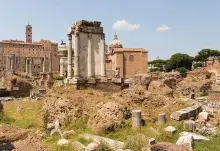 Templo de Vesta en Roma