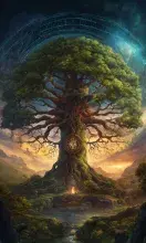 Yggdrasil el árbol del universo en la mitología nórdica